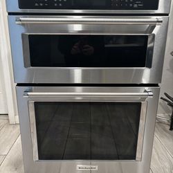 Kitchenaid Microwave Combo 2023 Works Perfect In Great Condition Free Delivery To Your Garage