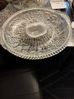 Gorham Chip And Dip Plate