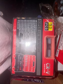 53-Piece 1/4" Drive Socket Set CR-V