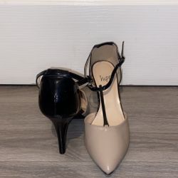 Impo Nude & Black Heels 