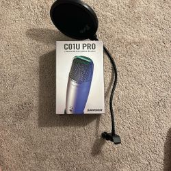 Studio Microphone With Pop Filter