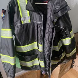 GSS Safety Onyx Series 3-in-1 Waterproof Parka Jacket - Size Large 