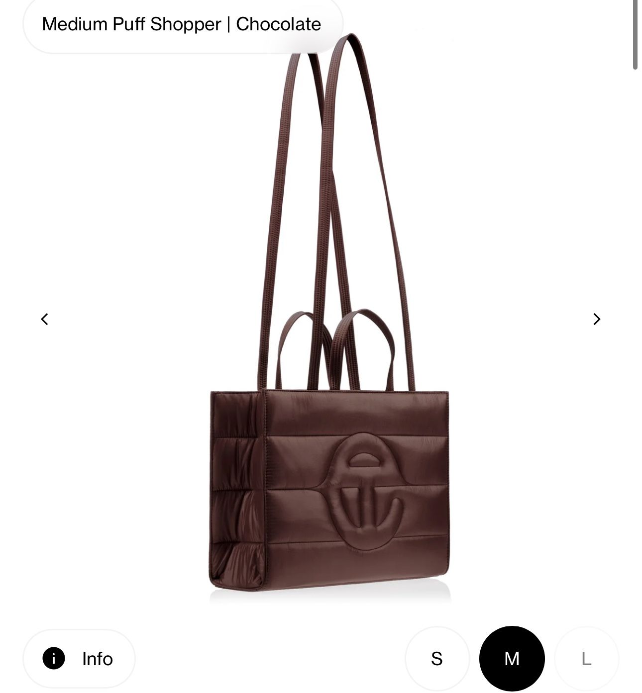 Telfar Medium Puff Shopper