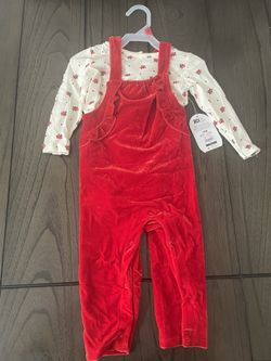 Wonder Nation 2 Holiday Piece Outfit Set 18M