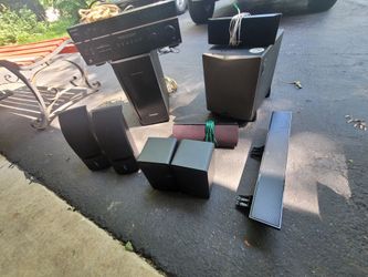 Bocinas y amplificador Sony