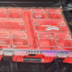 Packout 11-Compartment Impact Resistant Portable Small Parts Organizer
