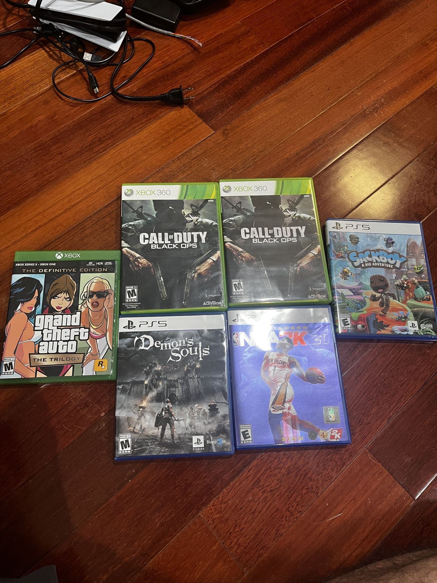 Bulk Set Of Games — Xbox Series X Ps5 Xbox 360 Console Disk