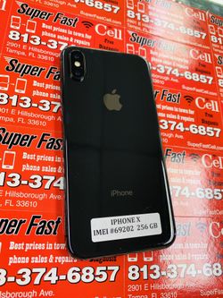 📲🔥iPhone X 256GB factory Unlocked with warranty