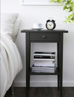 IKEA hemnes nightstand black/brown