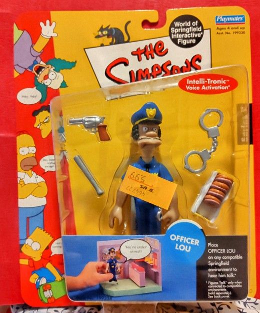 Vintage Sealed Simpsons Action Figure 