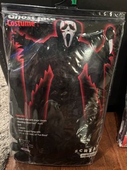$16 - Fun World Bleeding Ghost Face | Sz L 12-14