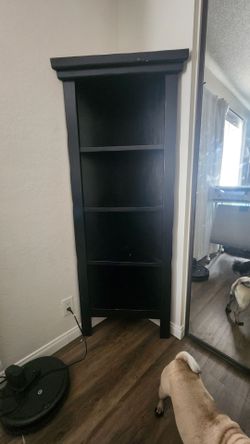 Corner Bookshelf
