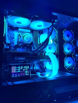 Liquid-Cooled Gaming PC — Intel i9-12900KF / RTX 3080 / 64GB DDR4 / 1TB SSD