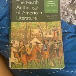 Heath Anthology Of American Literature English Textbook (volume c)