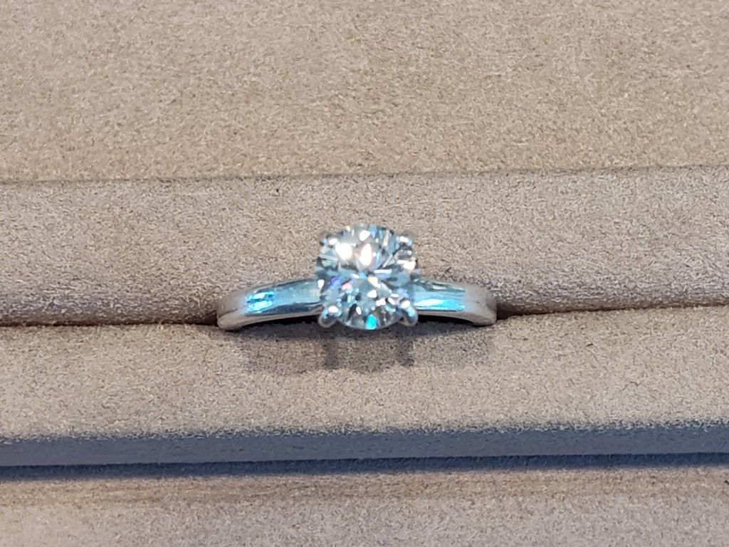 1.5 Moissanite Ring