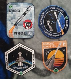 SPACE X Patches Lot Price