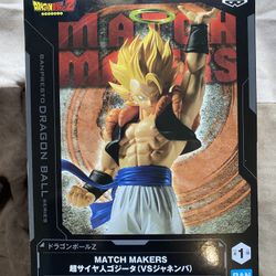 Banpresto Dragon Ball Z Match Makers Super Saiyan Gogeta (vs Janemba) 6.3-in Statue