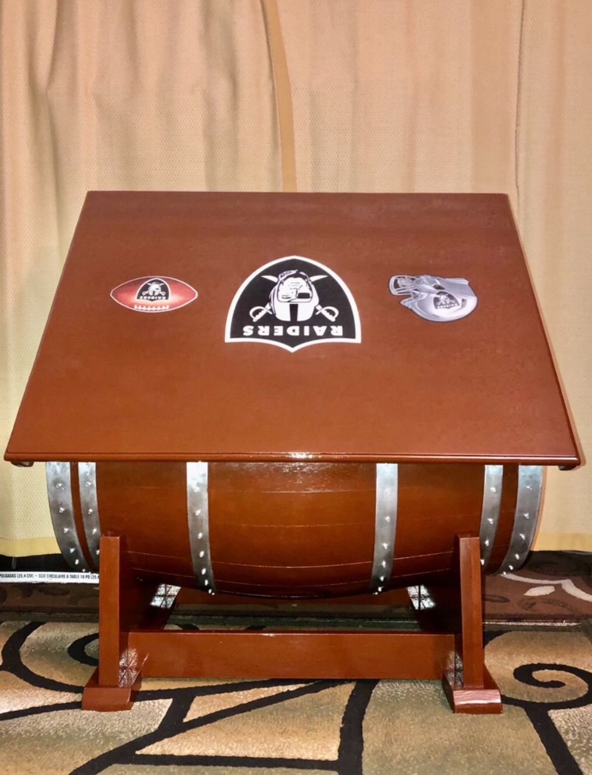 Wine Barrel Coffee Table