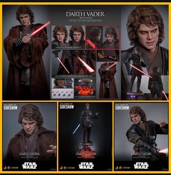 1/6 Hot Toys Anakin DX49AE Darth Vader (Mustafar) Artisan Edition Figure