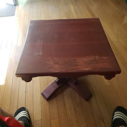 Antique craft table
