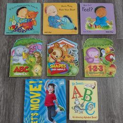8 Baby/Toddler Books
