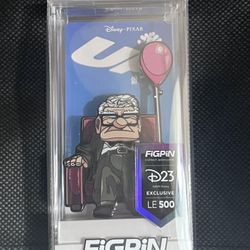D23 2024 Expo Disney Pixar Carl Up FiGPiN