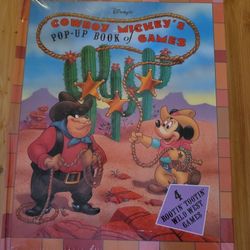 Mickey Mouses Pop Up Book Of Games