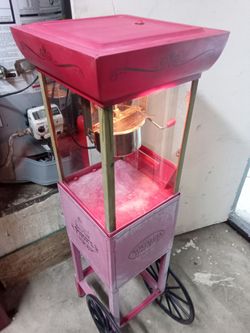 Nostalgia Electrics Popcorn Machine Cart
