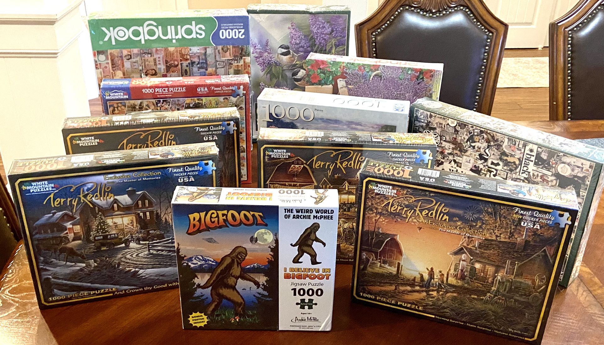 New Puzzle Lot, All Sealed.