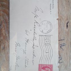 US Flag Machine Cancellation Feb 1899 