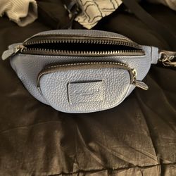 Blue Coach Cross Body Bag