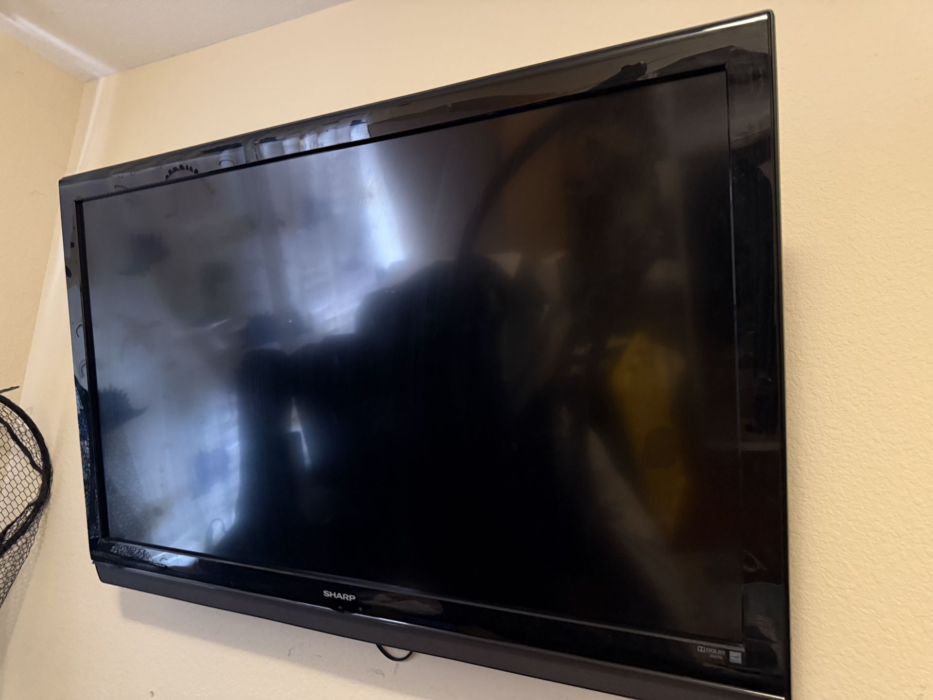 Sharp Plasma TV with Mount