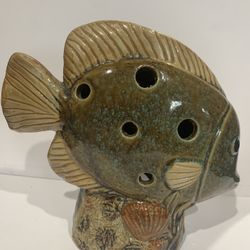 Ceramic Fish Tea Light Holder