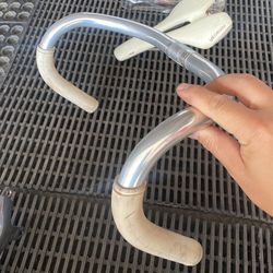 NITTO B123AA TRACK DROP HANDLEBAR - ALUMINUM (NJS)