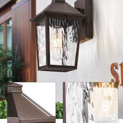 Hwh Investement Outfoor Lights 2 Pack Rubber Bronze
