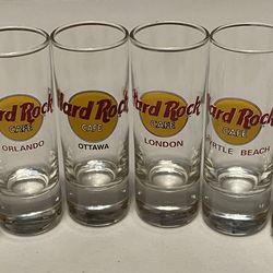 HARD ROCK CAFE SHOT GLASSES