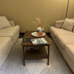 Coffee table and end table