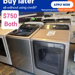 Samsung Lavadora Y Secadora Eléctrica XL