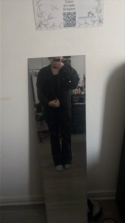 Black long sleeve blouse