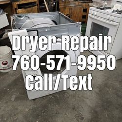 We Fix Dryers 🔧
-Stove, Microwave, Dishwasher, Washer, Dryer!!!
