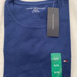 TOMMY HILFIGER XL TEE DEEP BLUE NEW