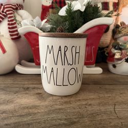 Rae Dunn Marshmallow Canister 