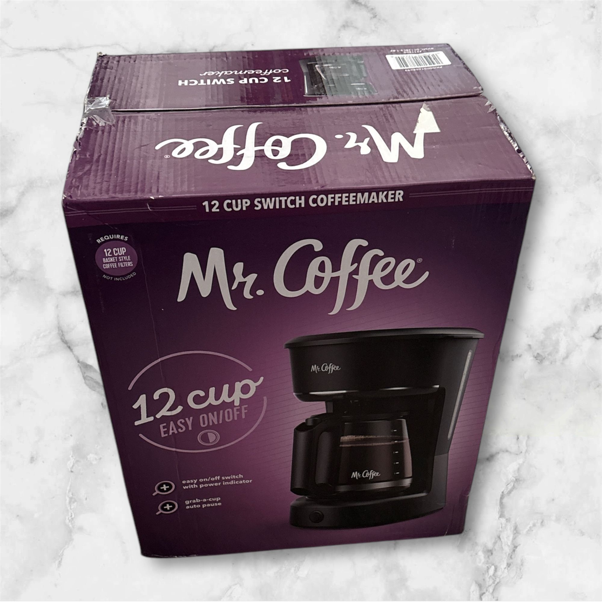 Mr. Coffee Machine 12 Cup Machine (new)