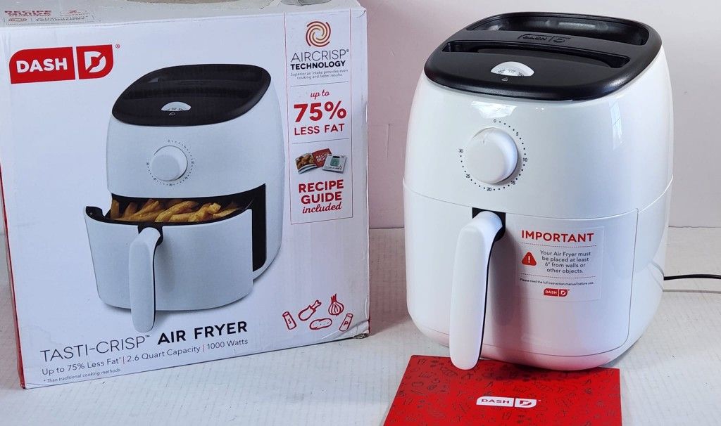 DASH Tasti-Crisp™ Electric Air Fryer Oven Cooker with Temperature Control, #732