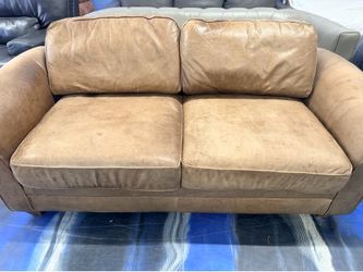 Steinhafels Winslow FULL grain leather couch