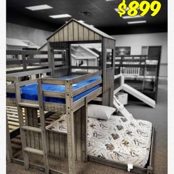 Brand New Twin Full Bunk Bed 