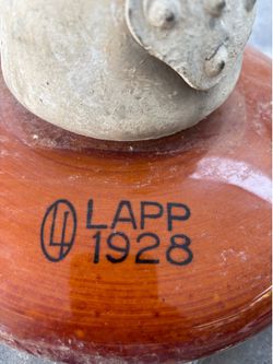 Antique electrical insulator in perfect condition