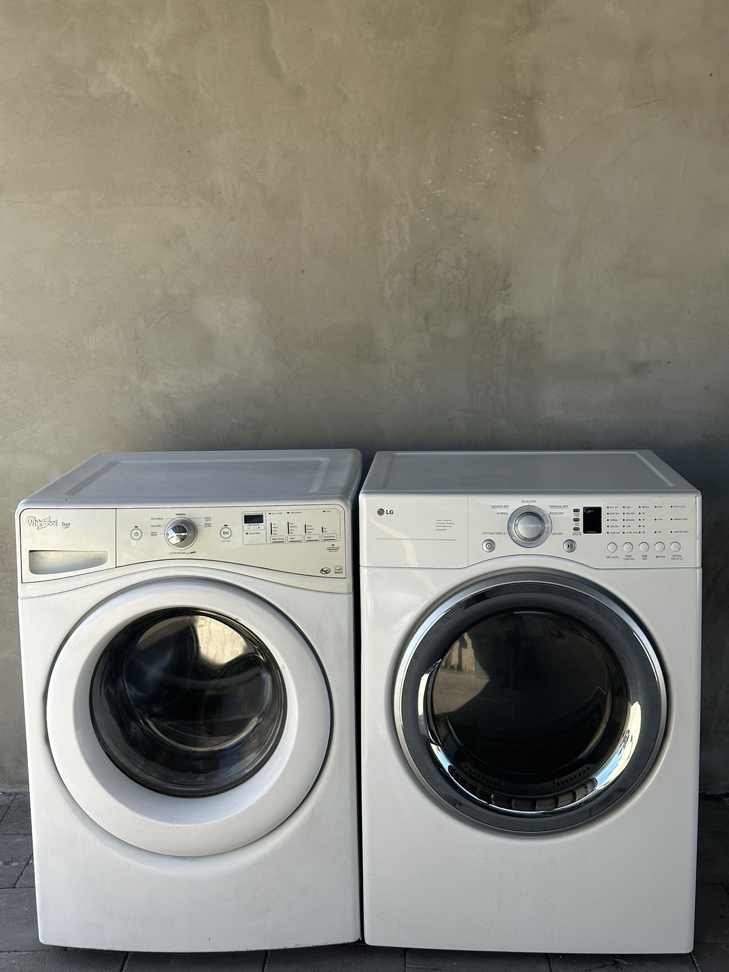 Washer And Dryer