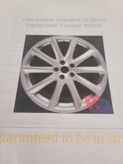 jaguar xj  for front 19 inches Silver 