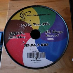 Trailer Wire 7 Way - 65ft Left